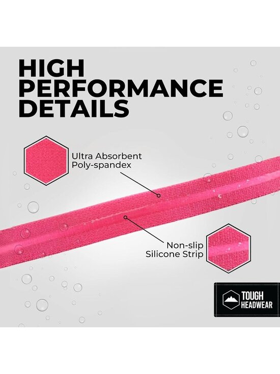 Women\'s Thin Elastic Headbands Workout Running Sweatbands Hair Accessories main image 4